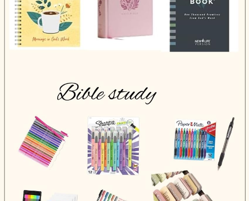 Bible study cover photo collage