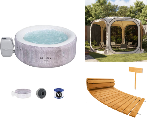 I never leave my backyard with these items cover photo collage