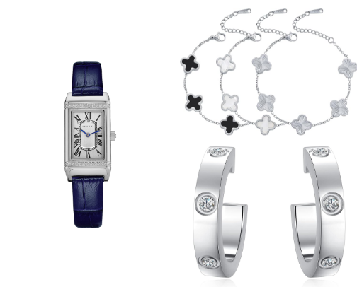 What you will find in my jewelry box cover photo collage