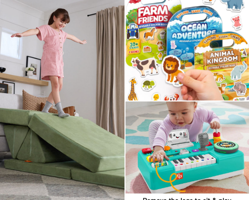 Toys & Activities My 1 Year Old Loves cover photo collage