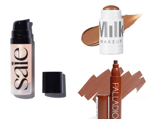 Clean girl makeup essentials cover photo collage