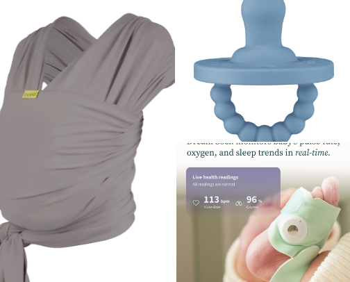 The best baby items that I wouldn't go without! cover photo collage
