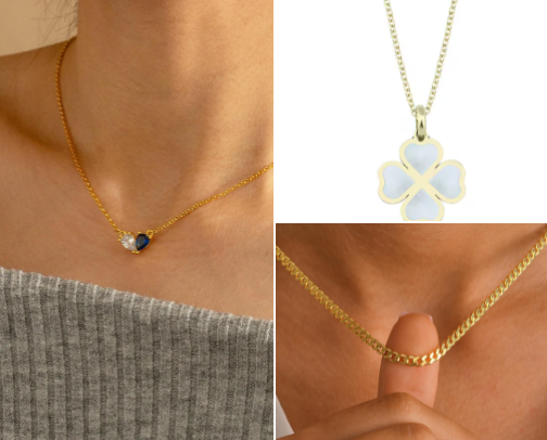 Necklaces as a Gift cover photo collage