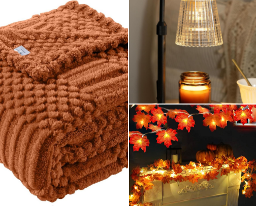 Cozy Autumn Decor Finds cover photo collage