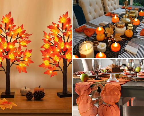 Thanksgiving Decorations 🦃 cover photo collage