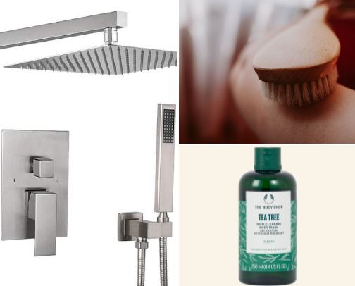 Ultimate Shower Routine cover photo collage