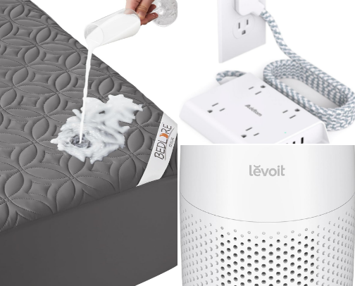 bedroom essentials 🛏 cover photo collage