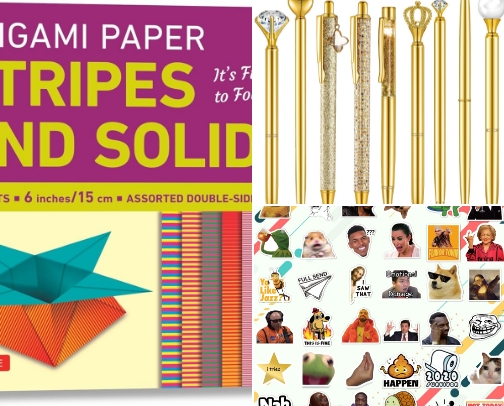 Unique Goodies for the Birthday Treat Bags for older kids. (7 - 12 years old)  Make the loot part of the party! cover photo collage