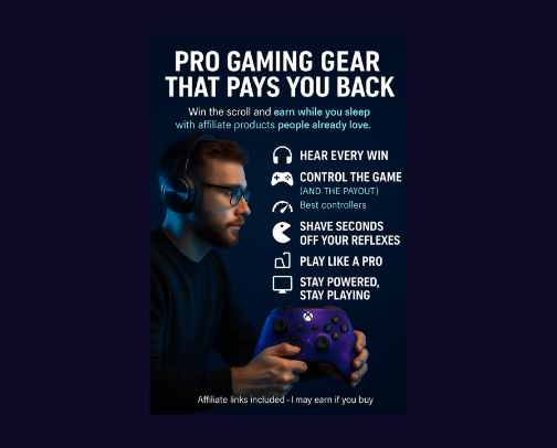 💸 Pro Gaming Gear That Pays You Back cover photo collage