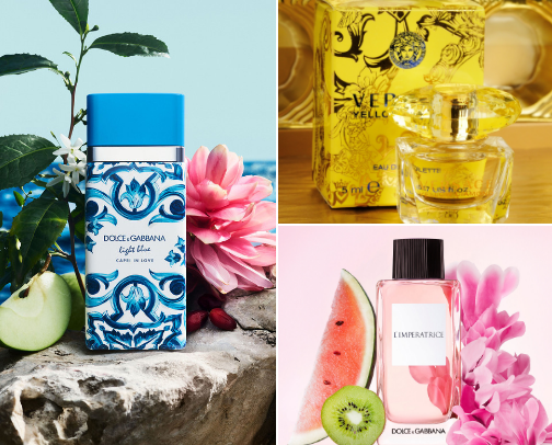 Fresh perfumes perfect for the summertime heat!🔥🌞😎 cover photo collage