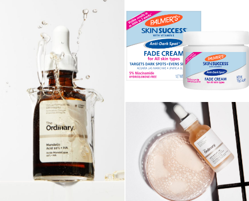 Skincare Products cover photo collage