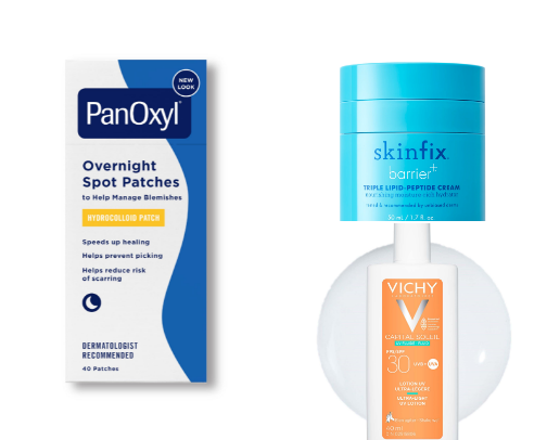 ride or die: skincare cover photo collage