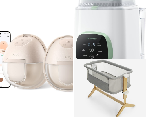 First Time Mom Must Haves cover photo collage