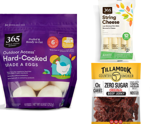 Low-Carb Snacks for Fast Weight Loss (Stay Full, Burn Fat Faster) cover photo collage