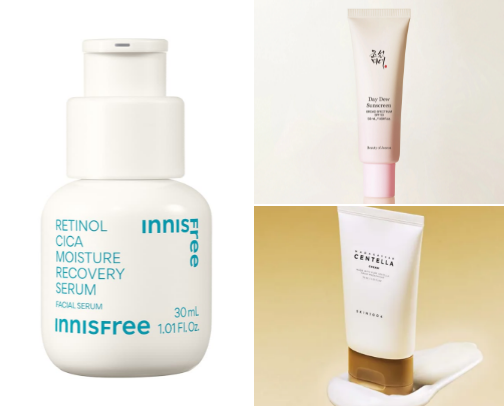 Skincare🫧 cover photo collage