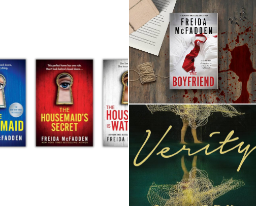 Books- Action packed thriller books you won’t be able to put down📚 cover photo collage