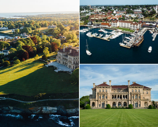 Newport, RI Travel Recs! 🌊 cover photo collage