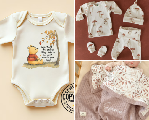 Baby newborn cover photo collage