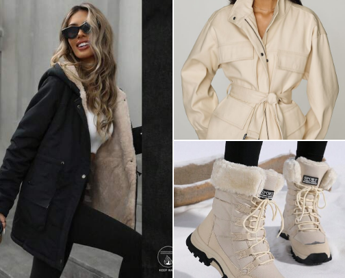 Winter wears cover photo collage