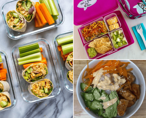 Easy Lunch Ideas cover photo collage