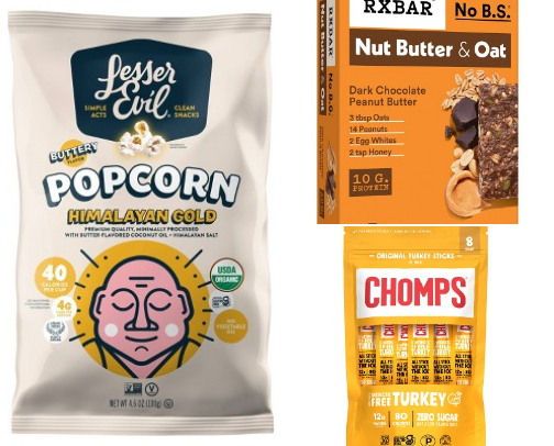 Healthier Snack and Small Meal Options cover photo collage