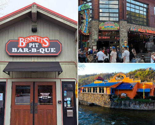 Fun in Gatlinburg, Pigeon Forge, & Sevierville cover photo collage