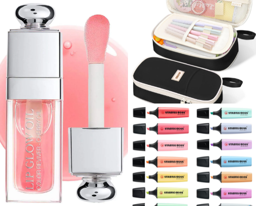 Uni bag essentials 👜 cover photo collage