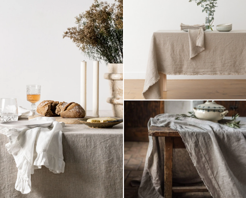 Wabi sabi spring home decor cover photo collage