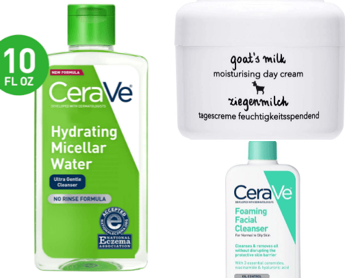 Skincare for 12-16 cover photo collage