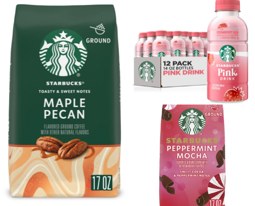 Starbucks Sips: Your Ultimate At-Home Café Collection cover photo collage