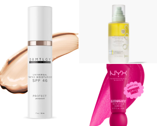 My Favorite Skincare Products cover photo collage