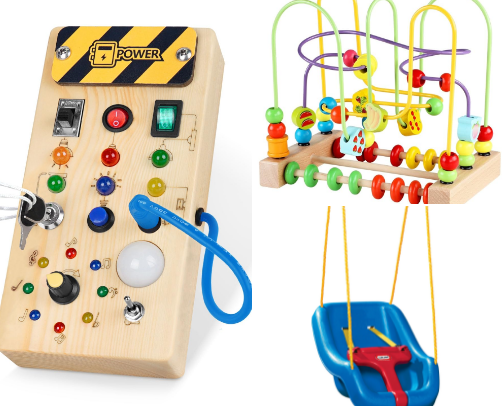 Toys we have and love cover photo collage