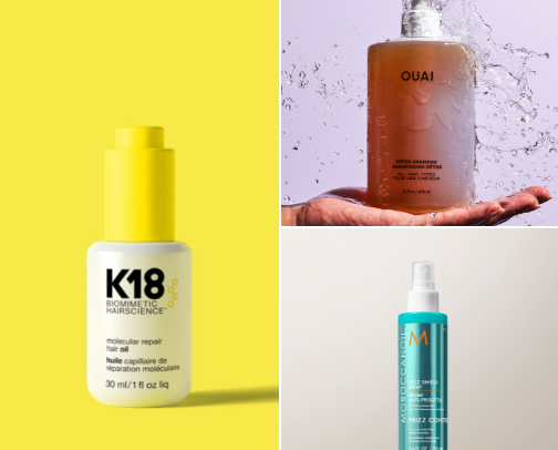 hair products for healthy and frizz free hair cover photo collage