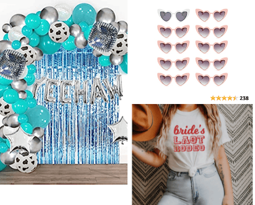 Bachelorette Must Haves cover photo collage