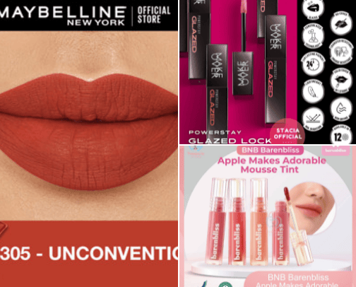 "Here's a curated list of the most comfortable long-lasting matte lipsticks that I've tried." cover photo collage