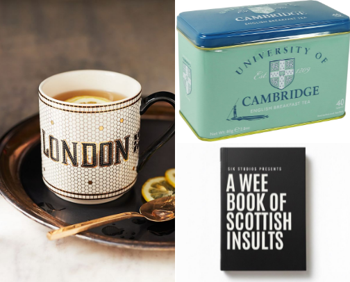 Cool Britannia - Gifts from the British Isles cover photo collage