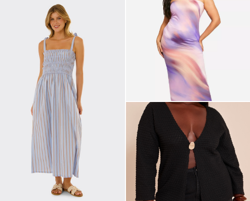 Plus size fashion 🤎💫 cover photo collage