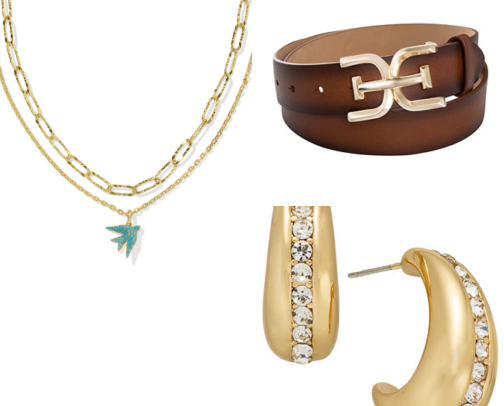 Everyday Accessories: Bags, Belts, Jewelry & Hair Details cover photo collage