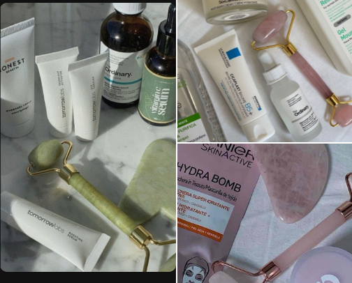 Skincare 🧖🏻‍♀️ cover photo collage