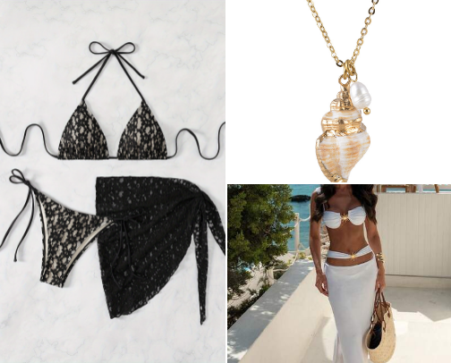 Summer things 🐚 cover photo collage