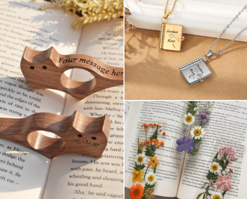 book lover gifts cover photo collage