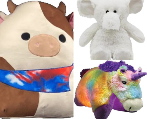 Stuffed Animals I Bought as an Adult That Live on My Bed Now cover photo collage