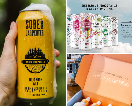 Non-alcoholic drinks that ACTUALLY taste good! cover photo collage