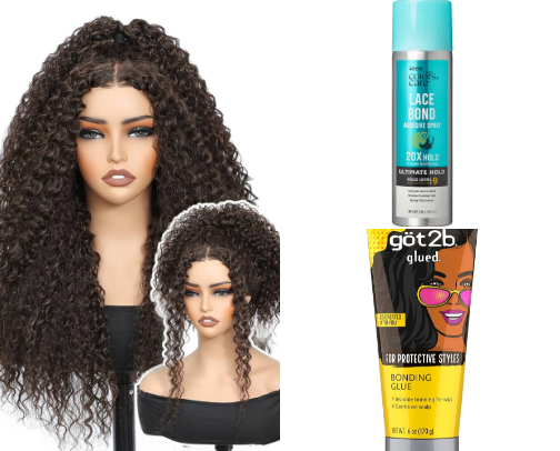 Customize my hair with me cover photo collage