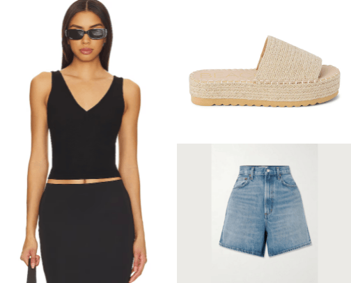 Simple But Chic Summer Outfit Idea cover photo collage