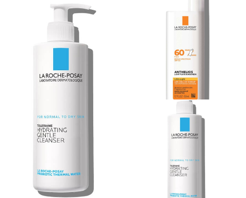 Skincare cover photo collage