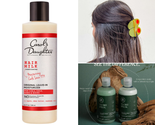 My Hair Must-Haves! cover photo collage