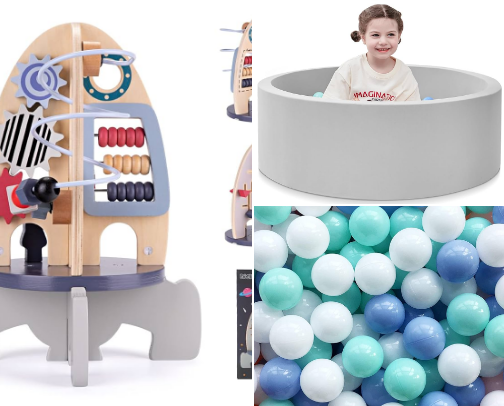 Gift Ideas for Toddlers cover photo collage