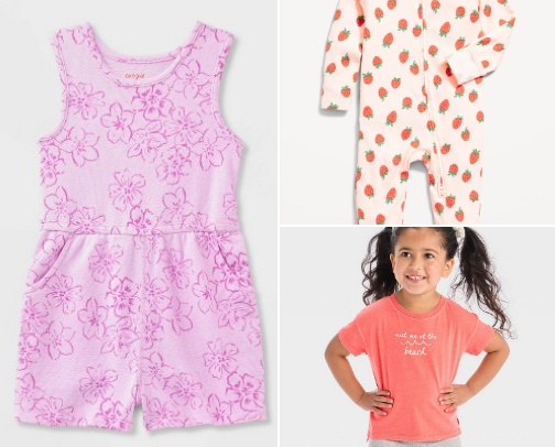 Kids, toddlers and baby clothes from Target and Old Navy. Super cute and affordable! cover photo collage