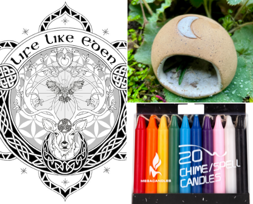 Altar Tools For Your Most Magical Life cover photo collage